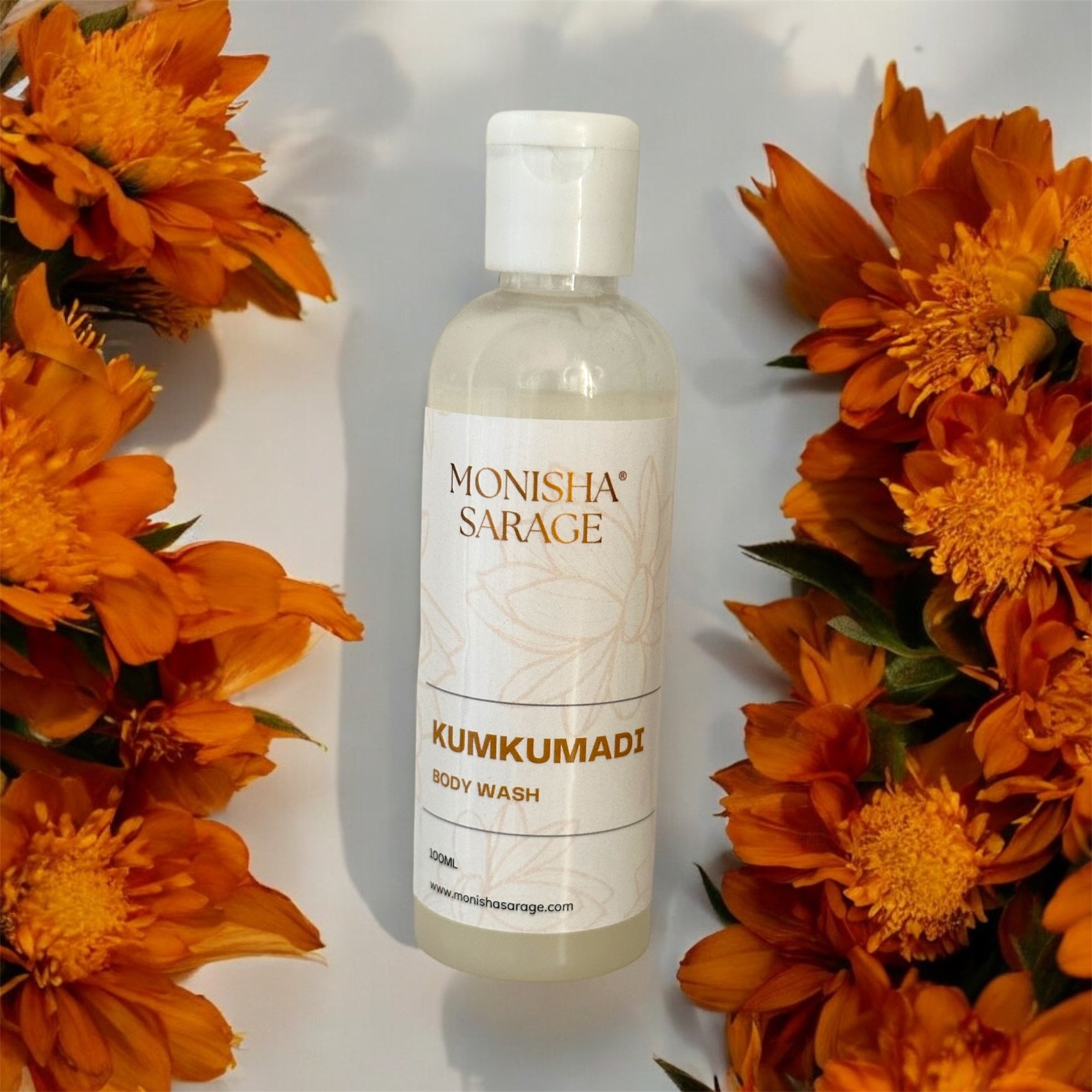Kumkumadi body wash | Bodywash that is enriched with oil | non drying formula | 100ml
