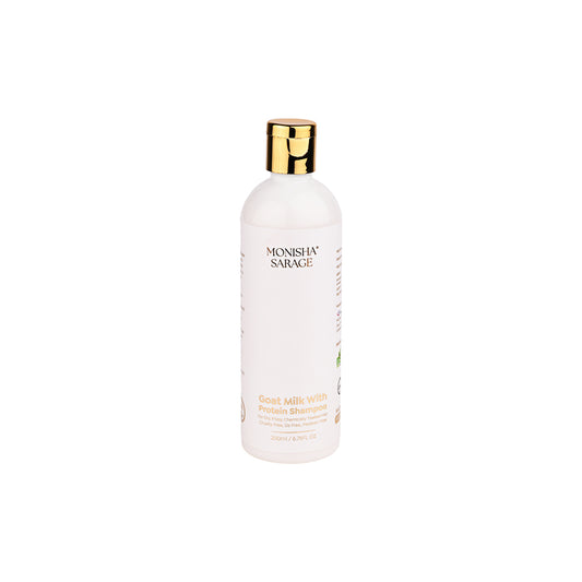 Goat Milk Protein Shampoo | 200ml | For Chemically Treated Hair,Dry, Frizzy Hair