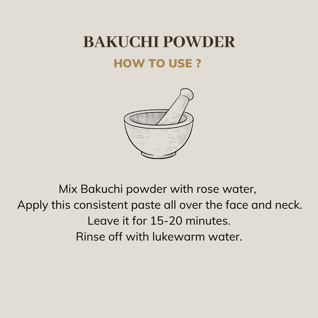 Bakuchi Powder | 100gms | For Pigmentation,Pores, Fine Lines & Wrinkles