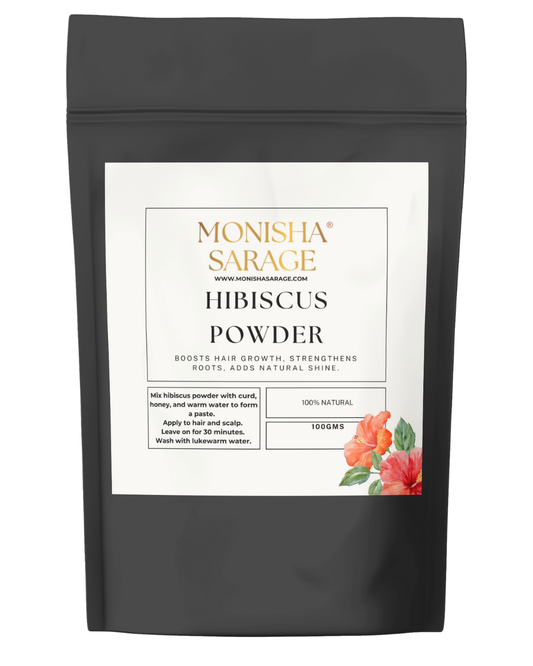Pure Hibiscus Flower Powder | 100 % Natural | Used for Hair and Skin