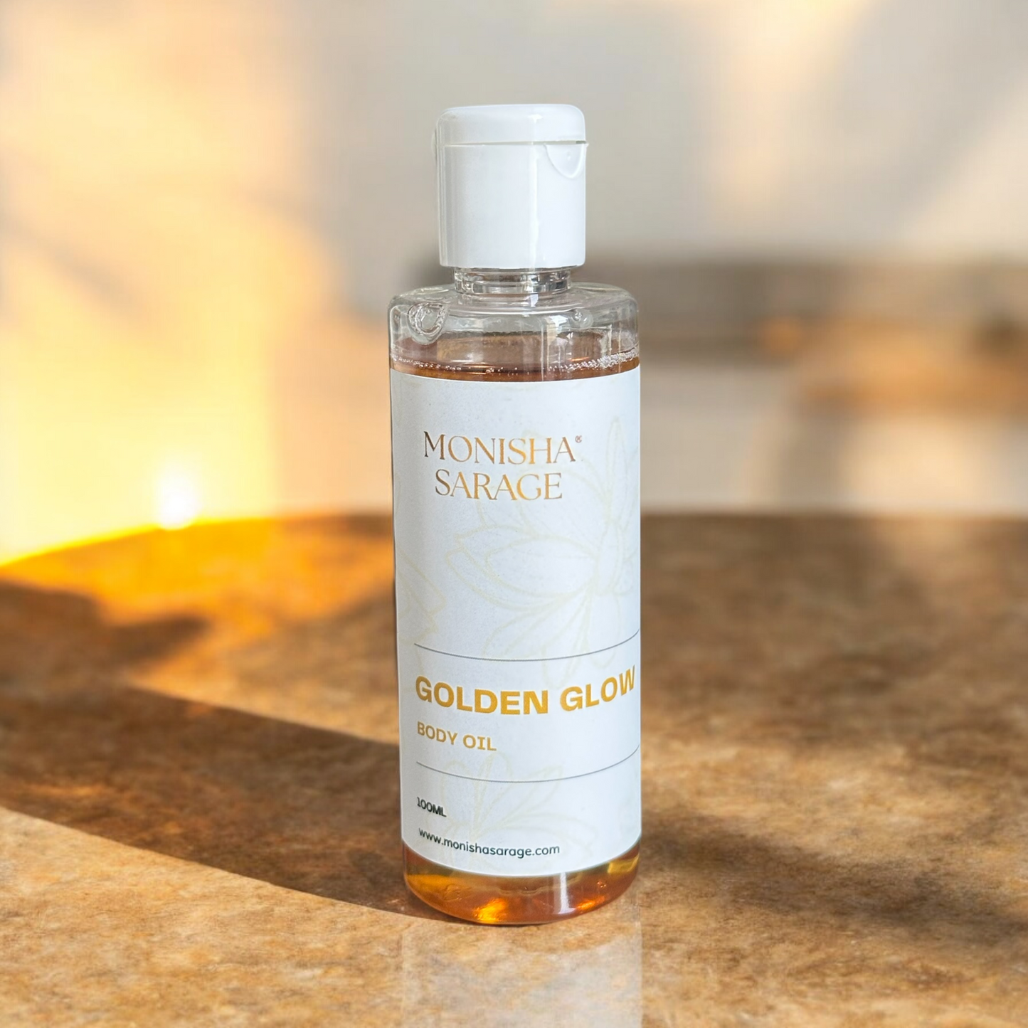 Body massage oil | Pain relief | Ayurvedic Formula | 100ml | Golden glow oil