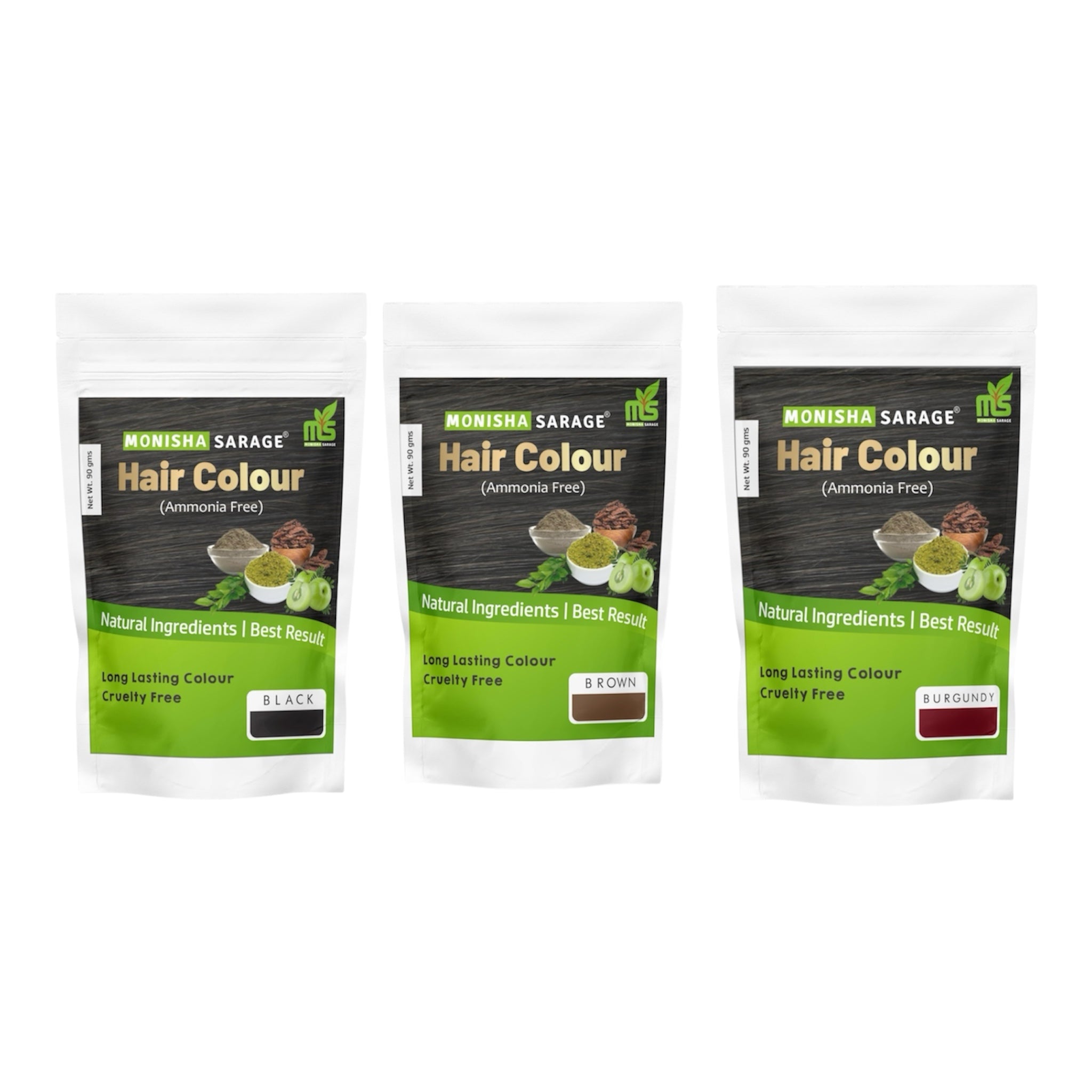 Natural hair colour 90gms | No PDP, Non ammonia | 90gms