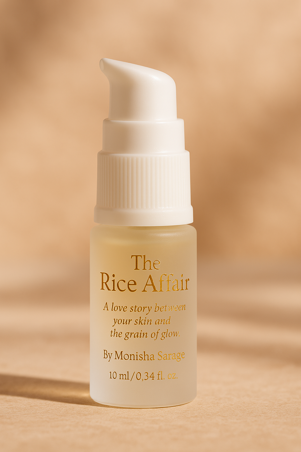 The Rice Affair- Radiance-Boosting Serum | 10ml| Pump dispenser