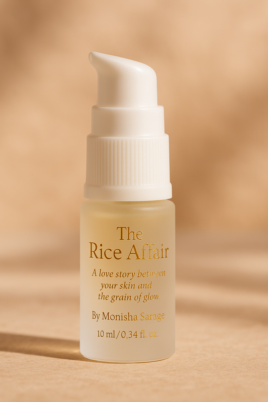 The Rice Affair- Radiance-Boosting Serum | 10ml| Pump dispenser