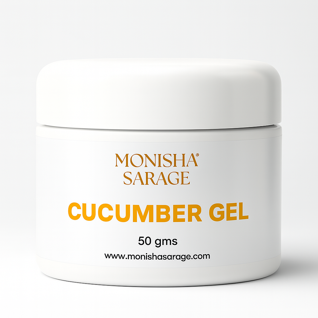 Cucumber gel | Gel based moisturiser | Sweat proof | 50gms