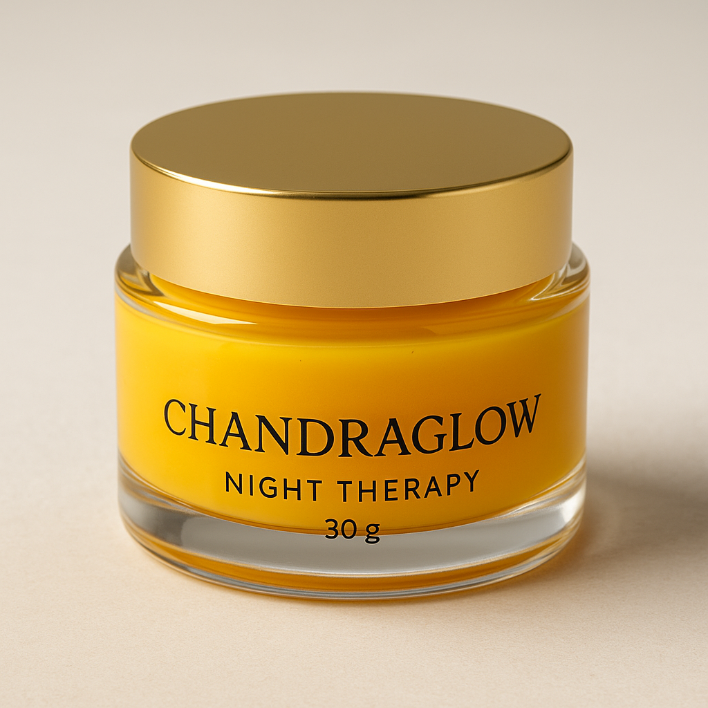 Chandraglow Night Therapy | with Mogra & Kashmiri Saffron | 30gms