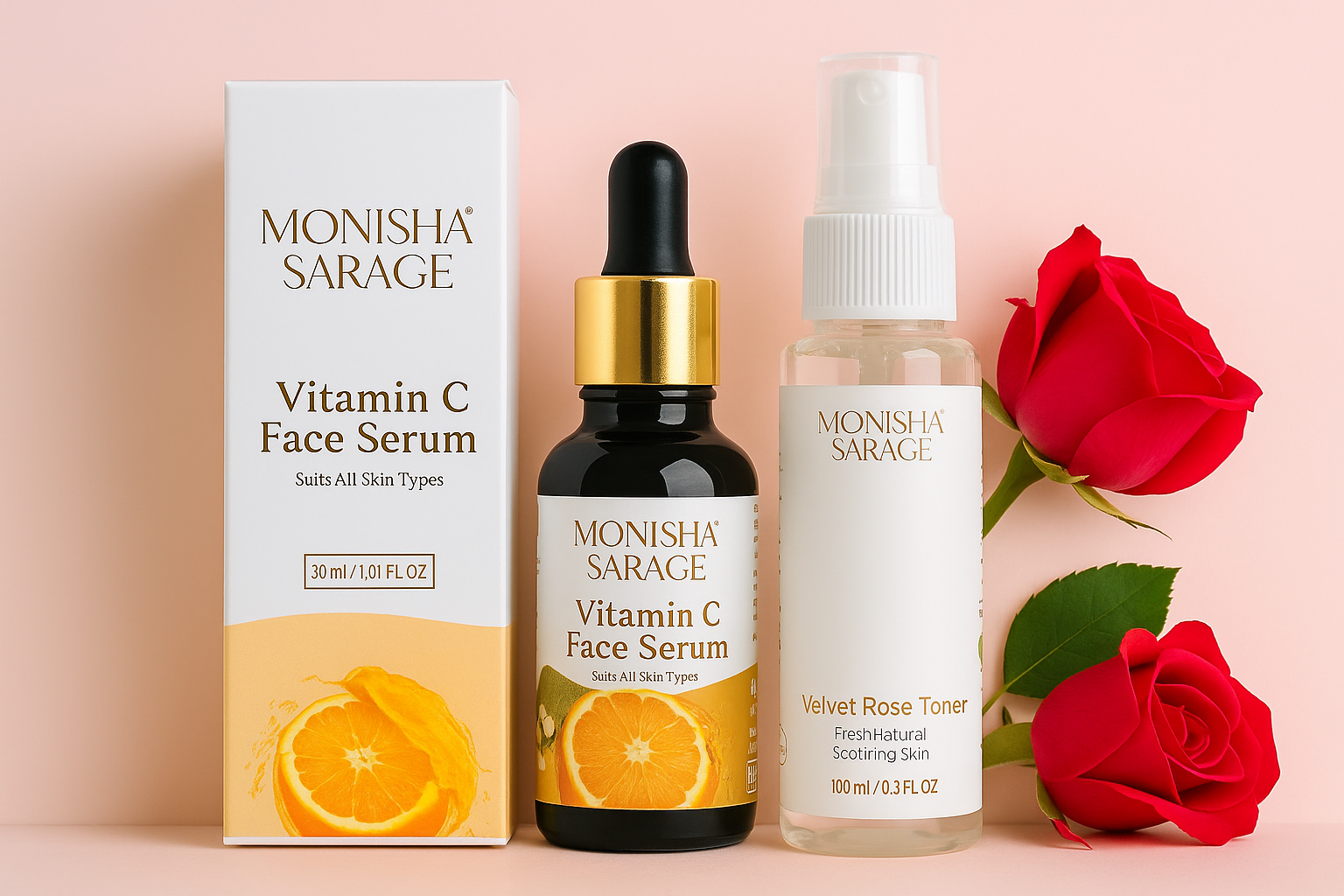 Vitamin C + Rose Water
