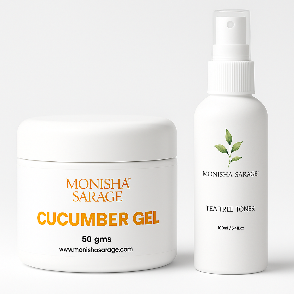 Cucumber Calm Combo – Gel + Tea Tree Toner