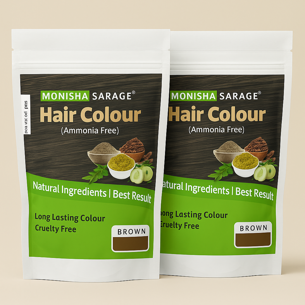 Monisha Sarage Hair Colour – Brown (Combo of 2)