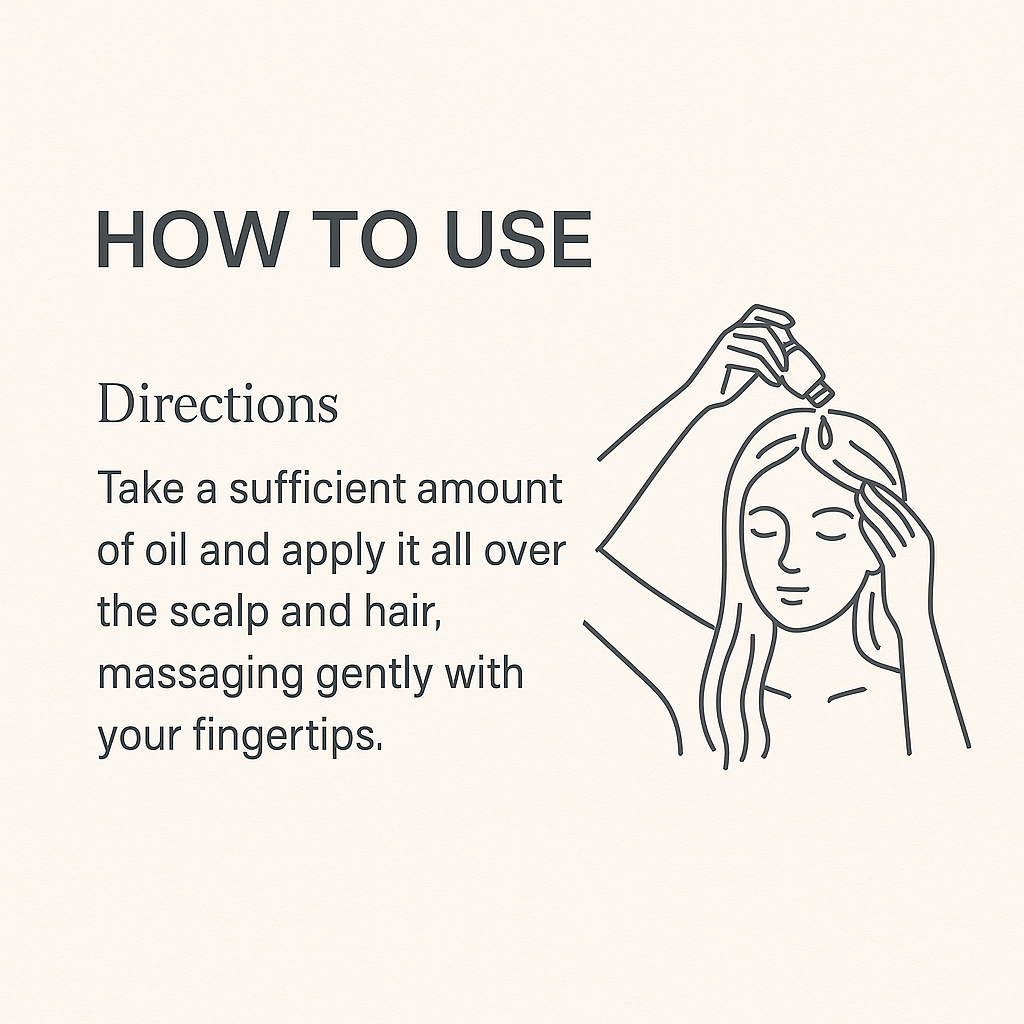 Monisha Sarage Nourishing Hair Oil | Herbal Hair Growth Oil for Hair Fall Control, Scalp Care & Shine | With Curry Leaves, Hibiscus, Neem, Proteins & Essential Oils | 100ml
