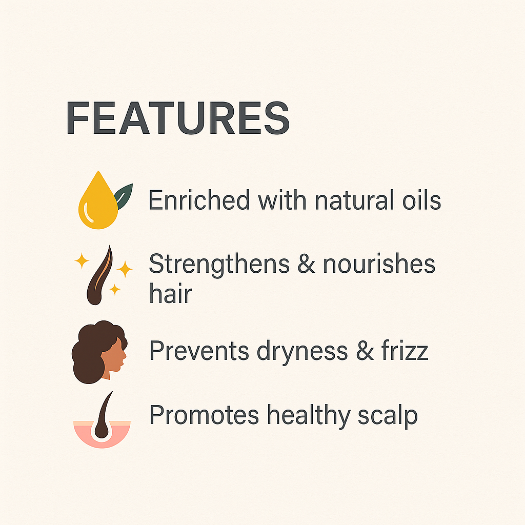 Monisha Sarage Nourishing Hair Oil | Herbal Hair Growth Oil for Hair Fall Control, Scalp Care & Shine | With Curry Leaves, Hibiscus, Neem, Proteins & Essential Oils | 100ml