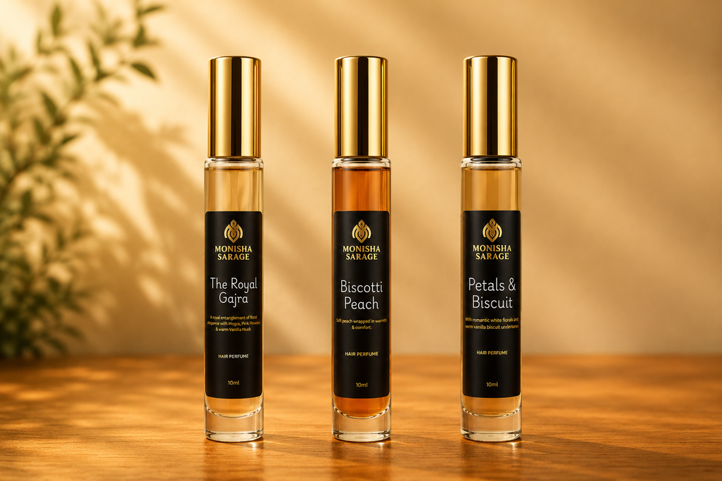 Hair Perfume Alcohol-Free Hair Perfume | Long-Lasting Hair Mist | Water-Based Hair Fragrance | 10ml