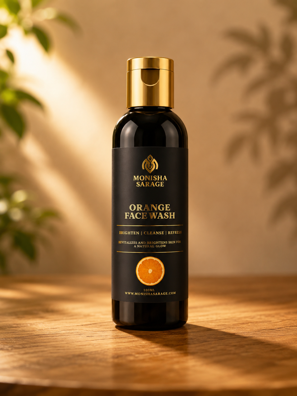 Orange Face Wash Cleanser – Brightening Daily Glow