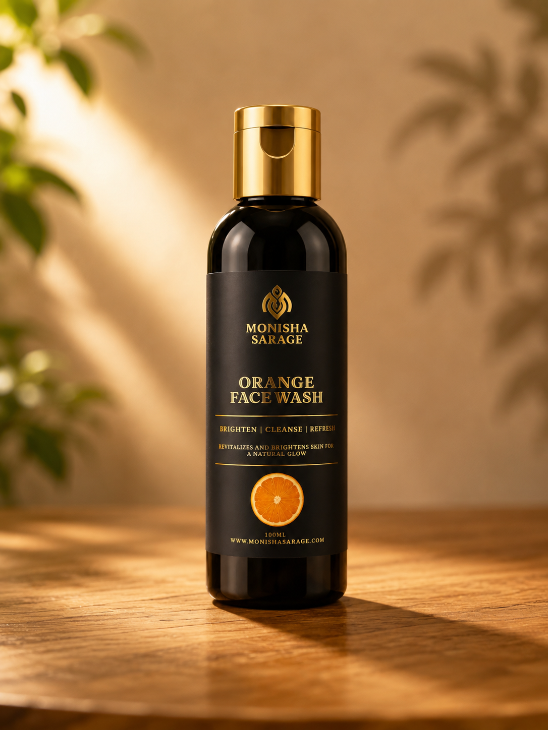 Orange Face Wash Cleanser – Brightening Daily Glow