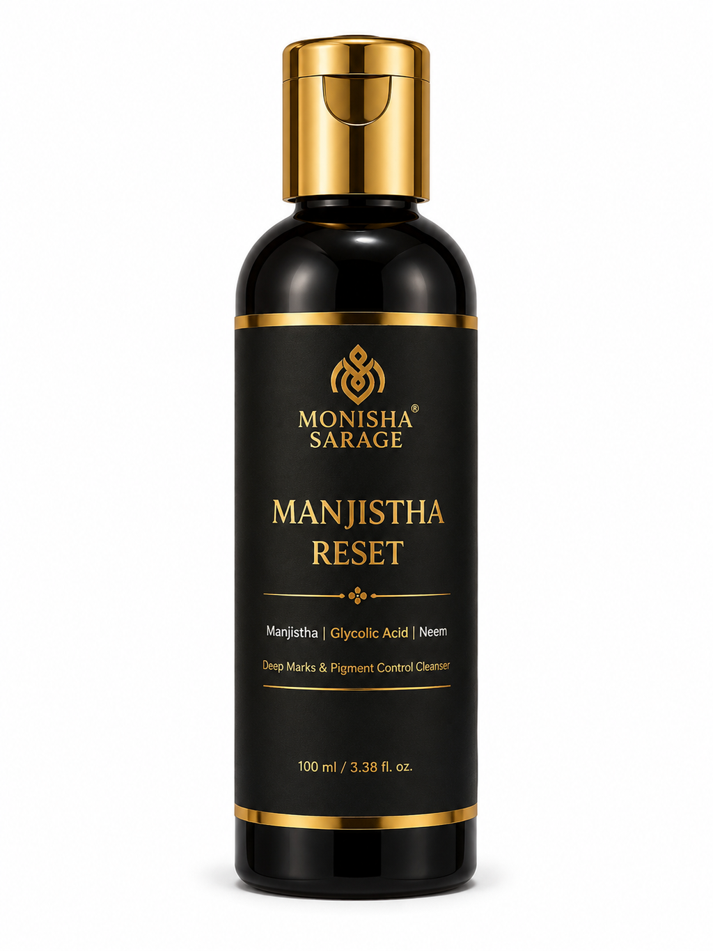 Manjistha Reset™ Facewash for Pigmented & Dull Skin | Brightening Cleanser for 35+ | 100ml