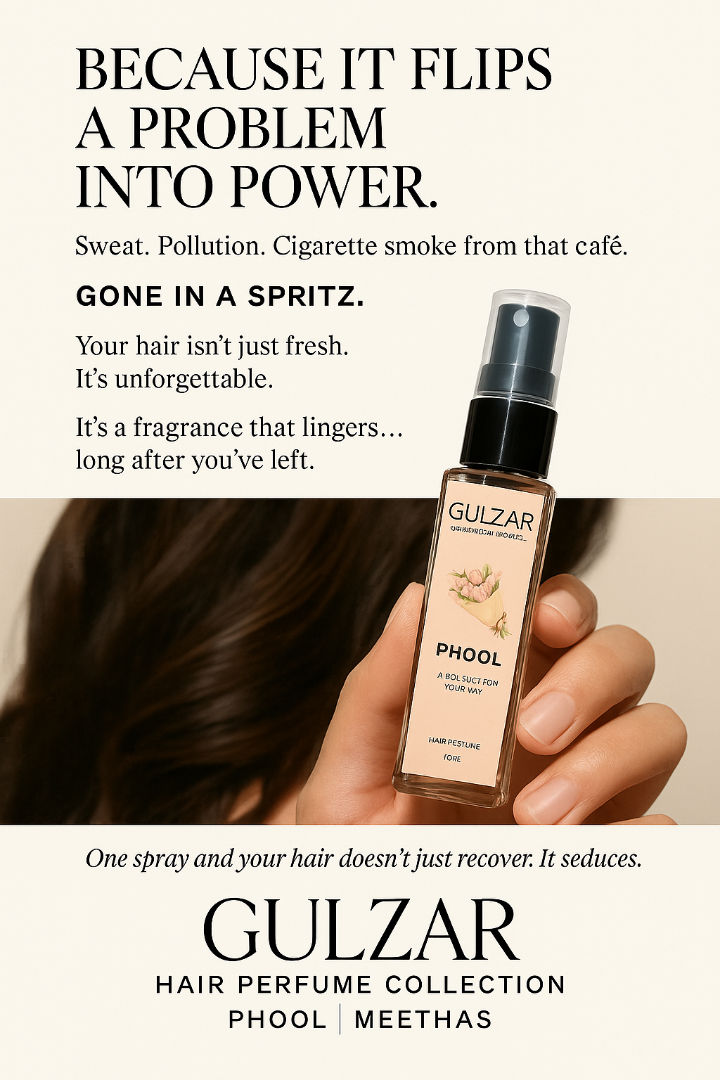 Gulzar- Hair Perfume Combo | Phool 10ml | Meethas 10ml By Monisha Sarage