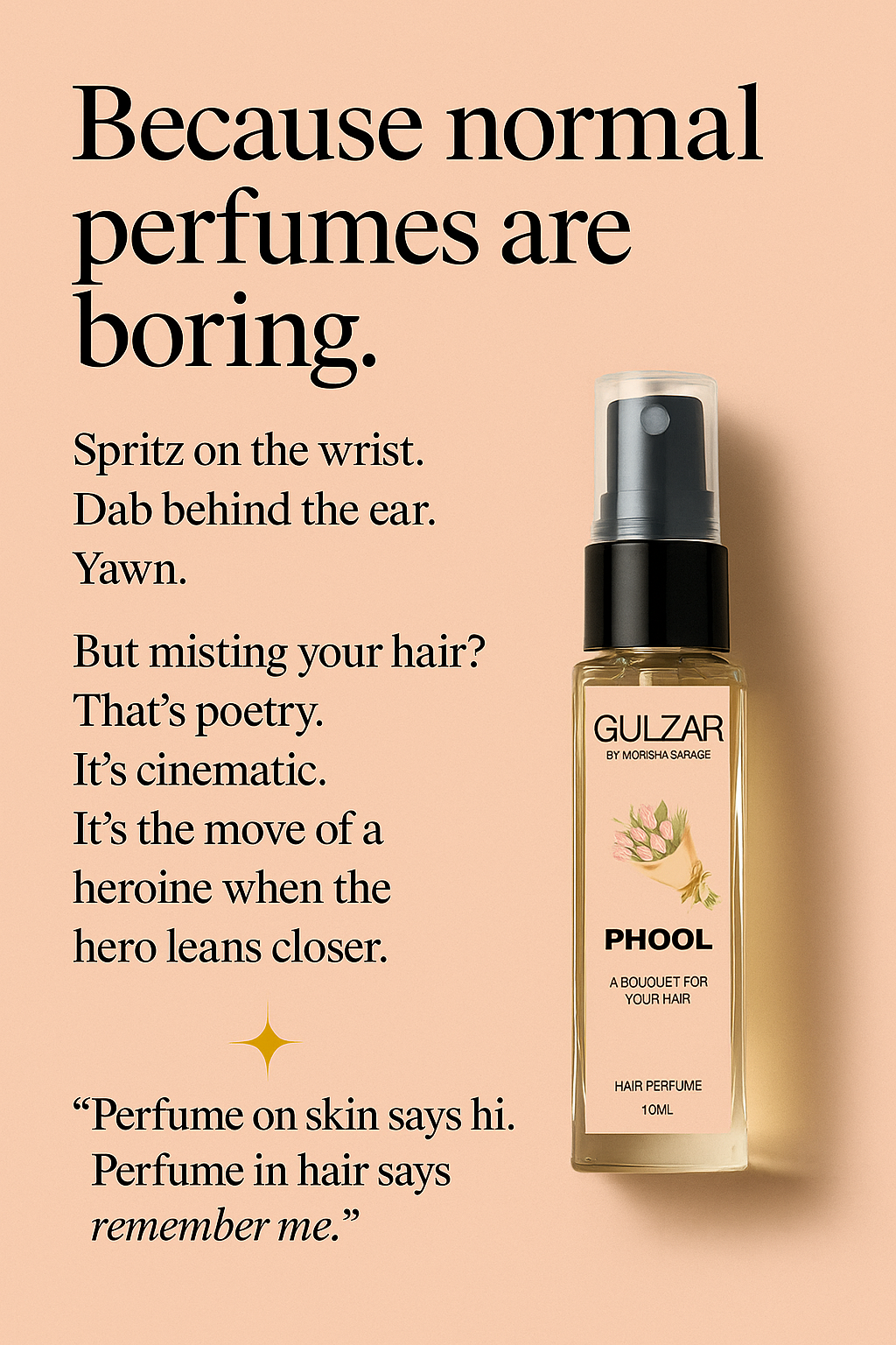 Gulzar- Hair Perfume Combo | Phool 10ml | Meethas 10ml By Monisha Sarage