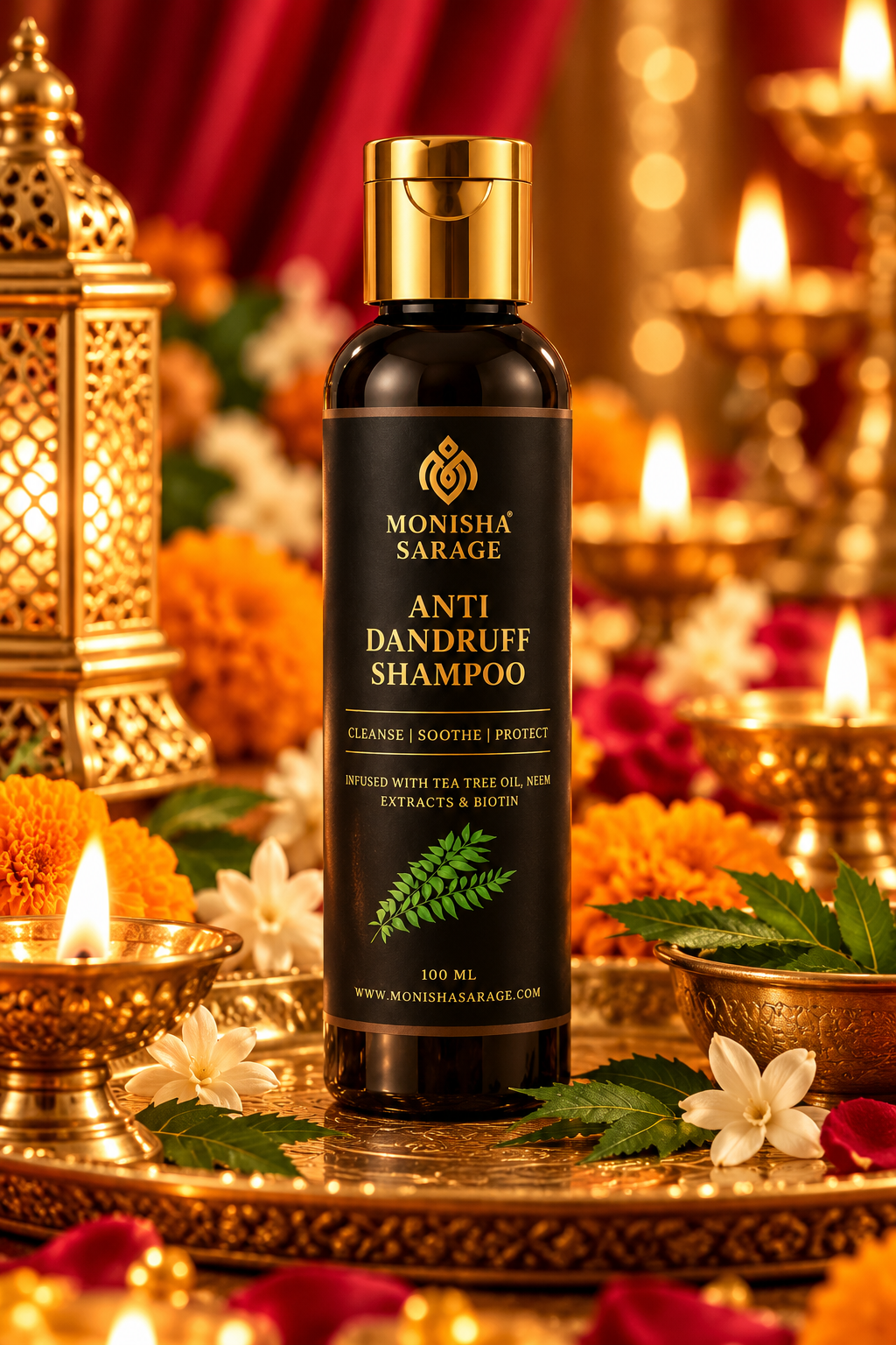 Anti dandruff shampoo | Controls Dandruff | Natural | 100ml, 200ml, 500ml
