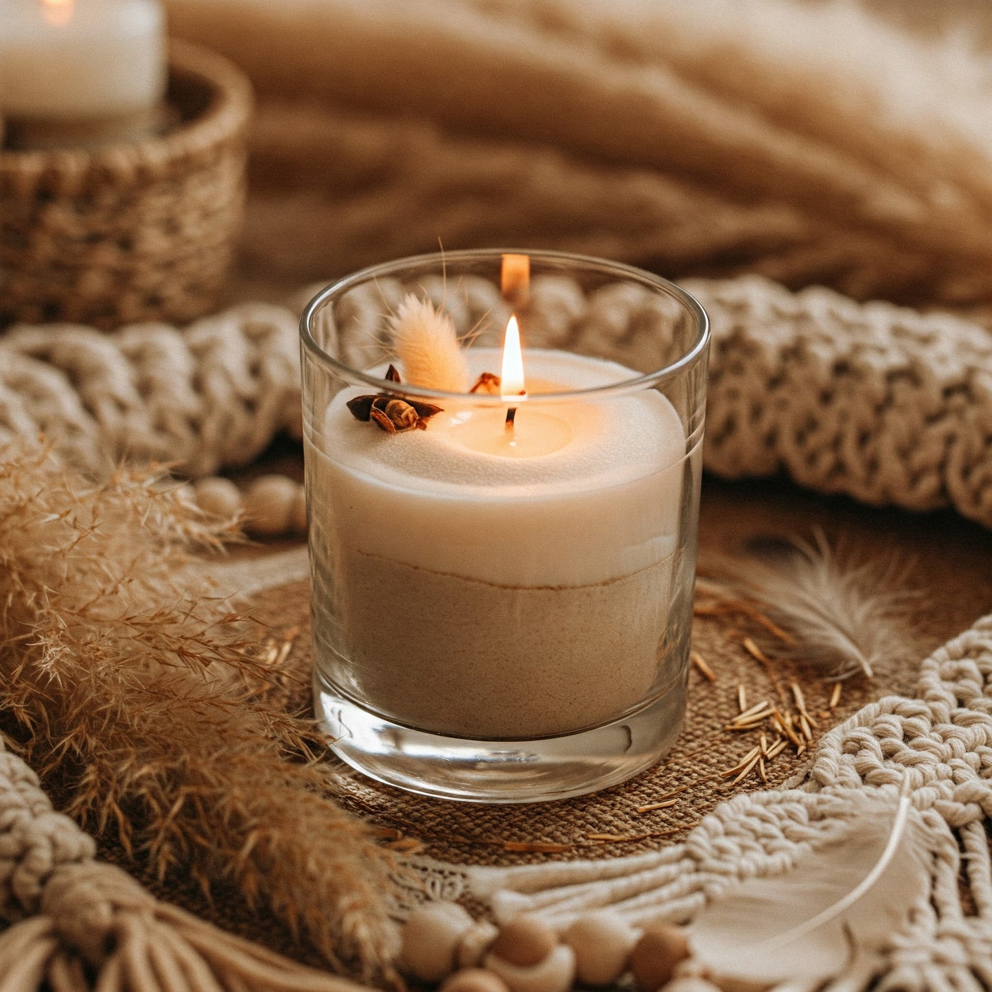 Zen Sand Wax 250g | Reusable Candle Sand | Pour, Wick & Light Anywhere |Soy