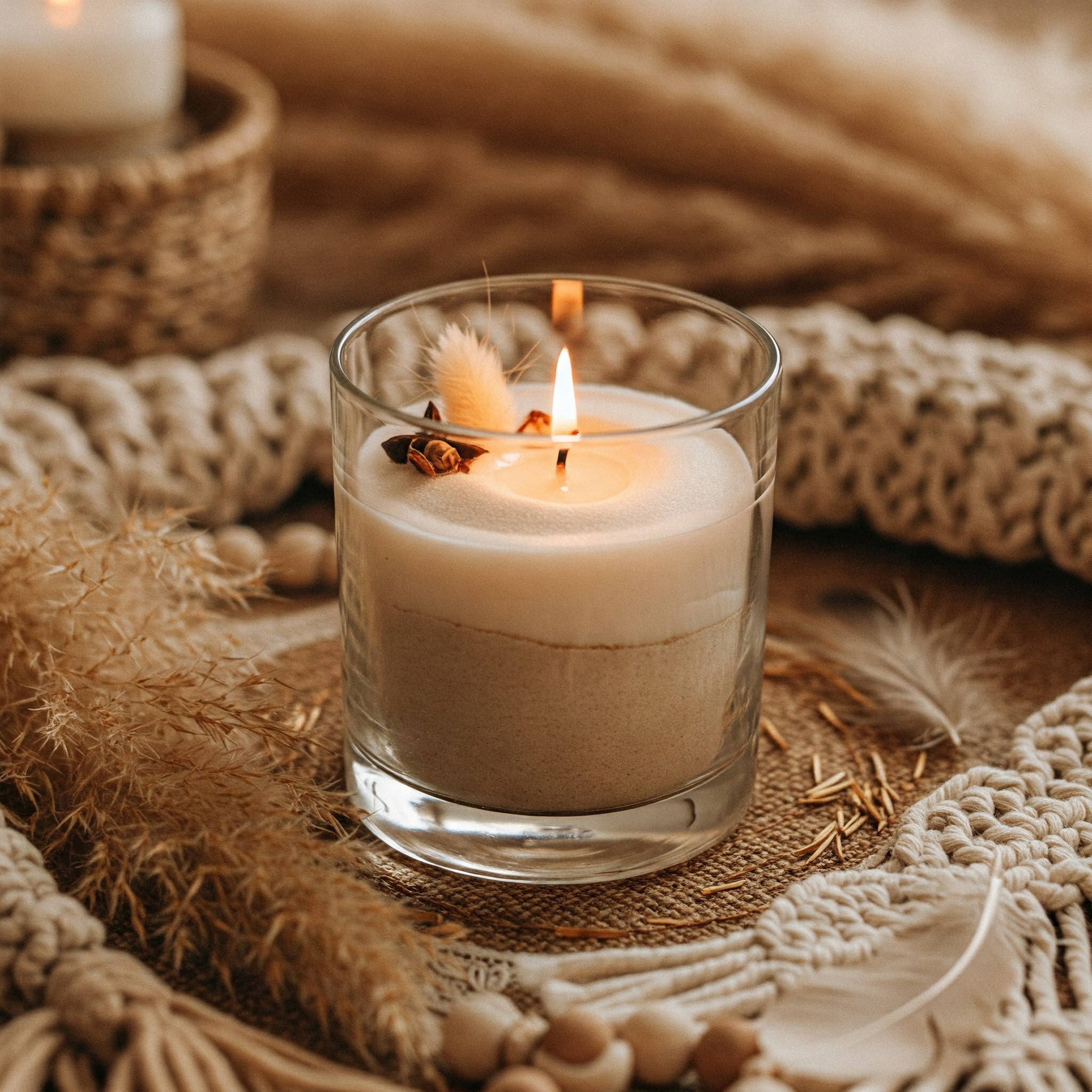 Zen Sand Wax 250g | Reusable Candle Sand | Pour, Wick & Light Anywhere |Soy