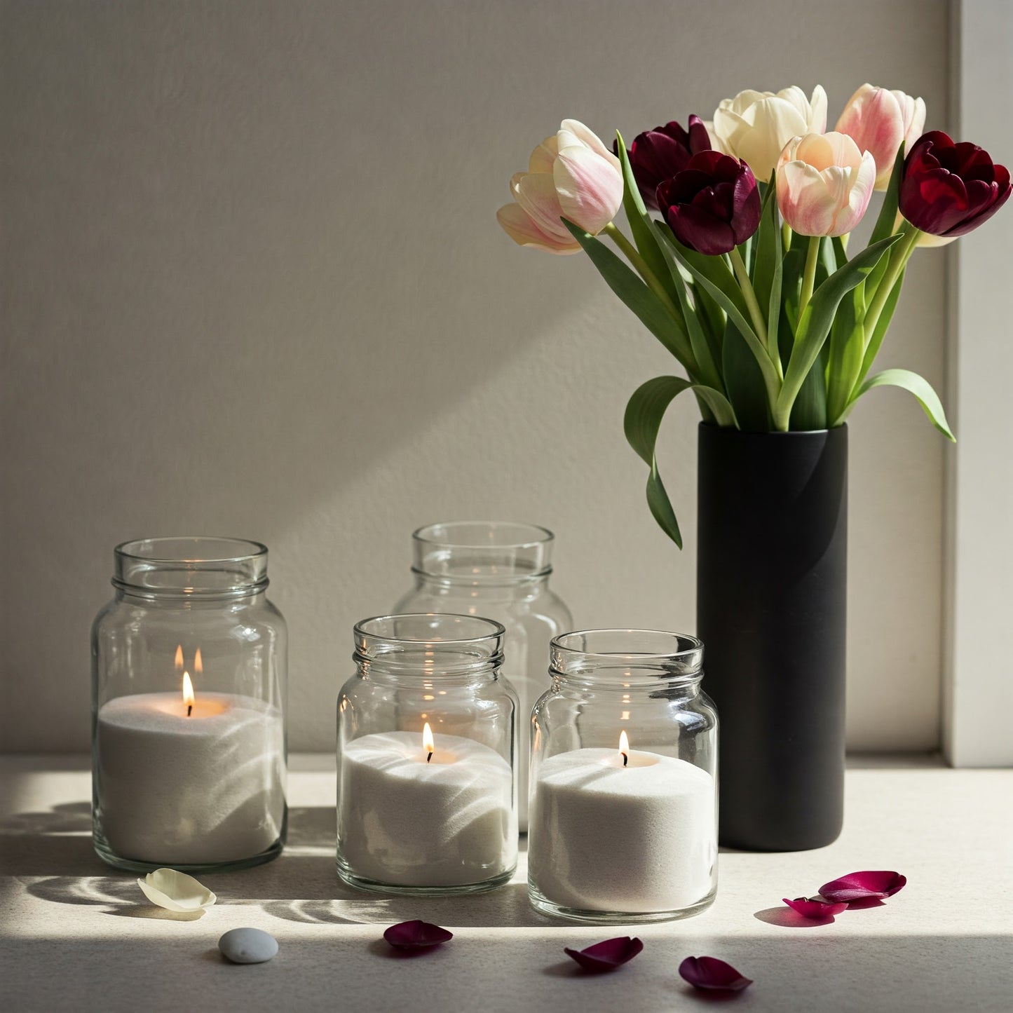 Zen Sand Wax 250g | Reusable Candle Sand | Pour, Wick & Light Anywhere |Soy
