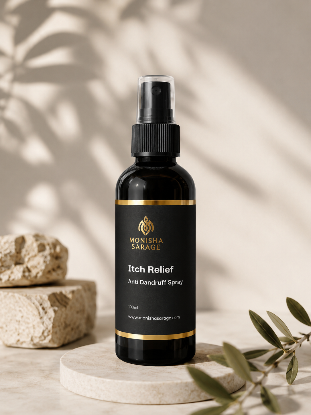 Anti dandruff spray| Helps itchy scalp | Reduces scalp sweating |100ml