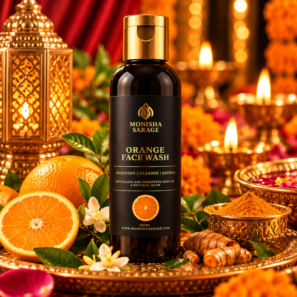Orange Face Wash Cleanser – Brightening Daily Glow
