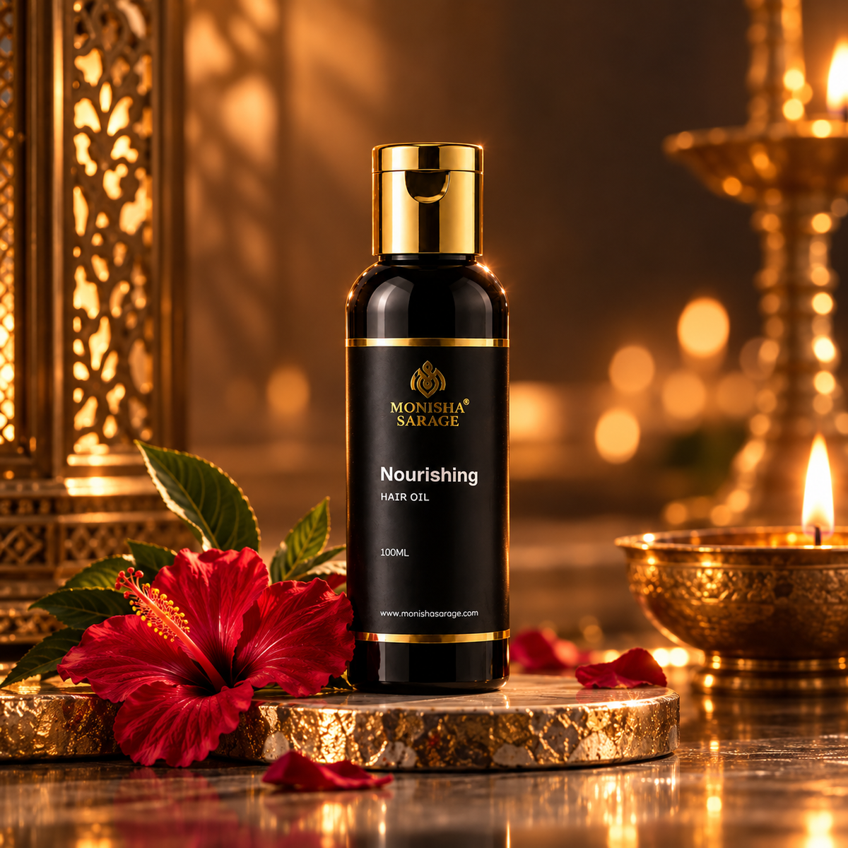 Nourishing Hair Oil – 20+ Botanical Herbs | 100ml