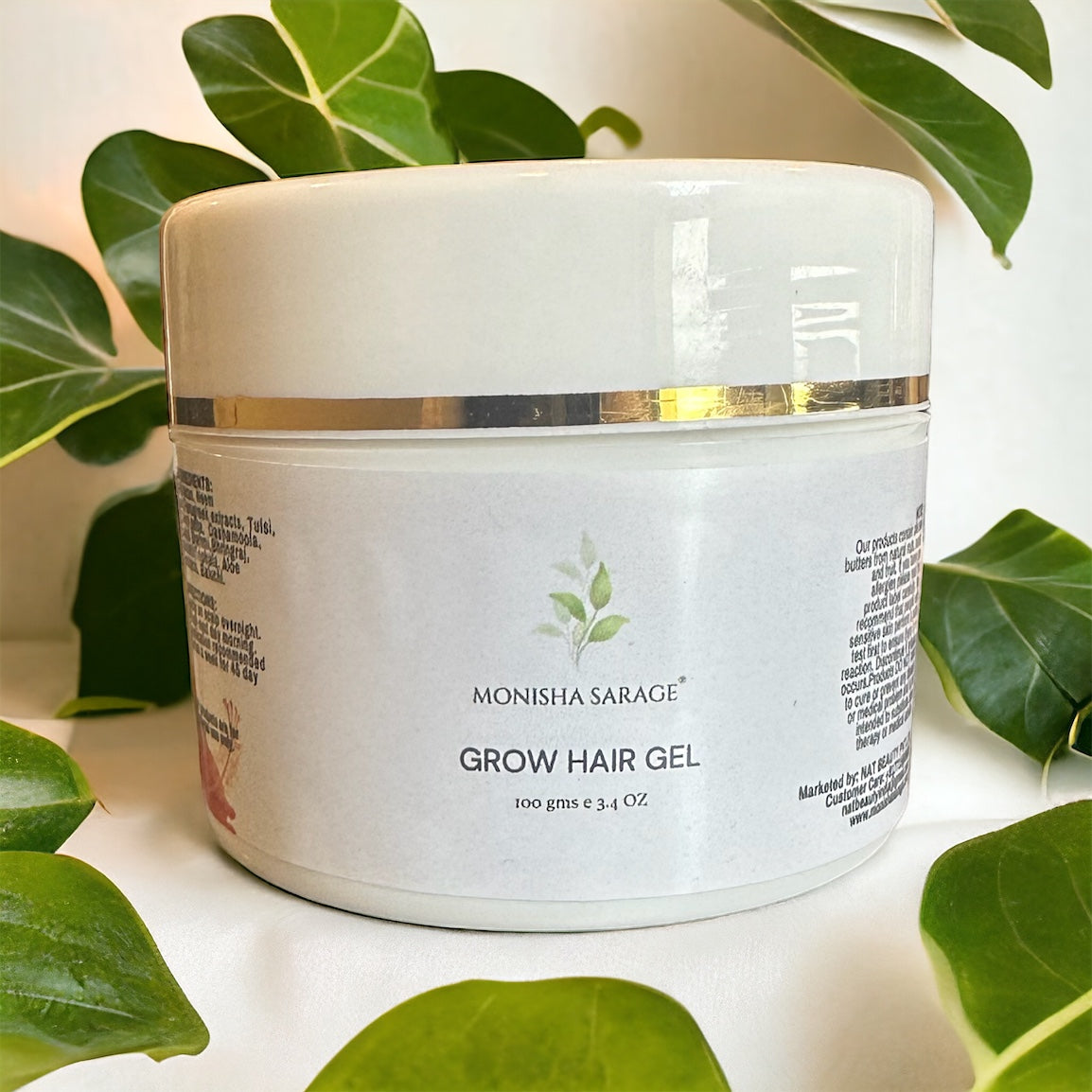 Grow Hair Gel| Boosts hair growth | Enriched with Hibiscus | 100gms