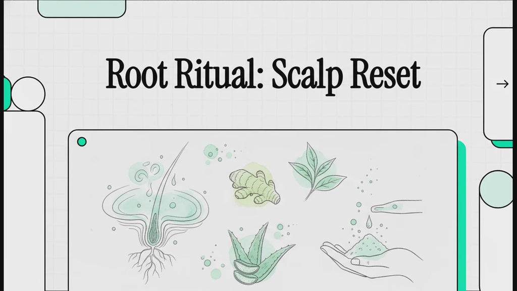 Root Ritual Hair Growth Activator Powder | Reduces Hair Fall & Strengthens Roots | Weekly Scalp Treatment (100 g)