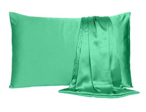 Monisha Sarage’s Satin Silk pillow covers for hair and skin-With Satin Scrunchie