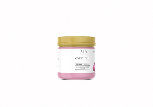 Onion hair mask