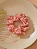 Mulberry  Satin Scrunchies (Set of 4)