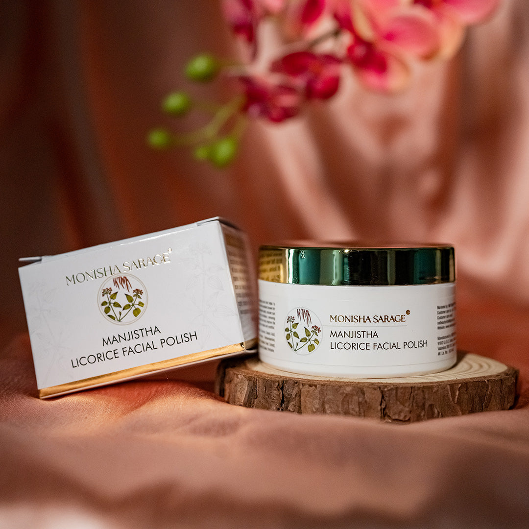 Manjistha Licorice Combo | For perfect glowing skin| suits all skin types | 50gms+50gms