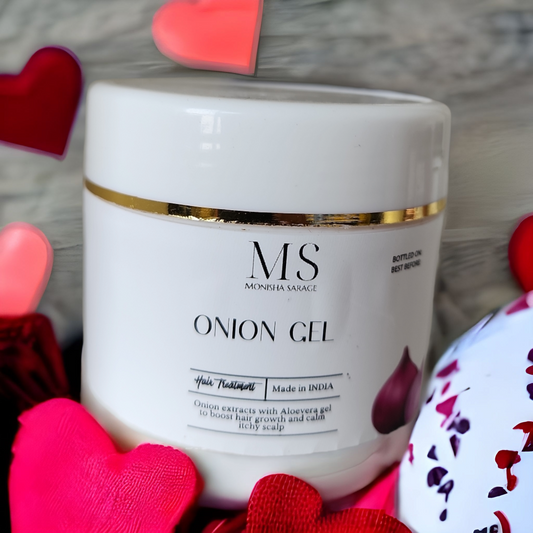 Onion hair mask