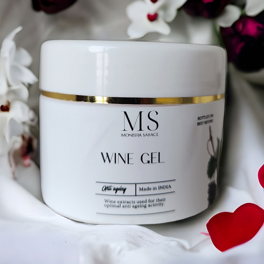 Wine gel | Anti ageing gel moisturiser | 100gms